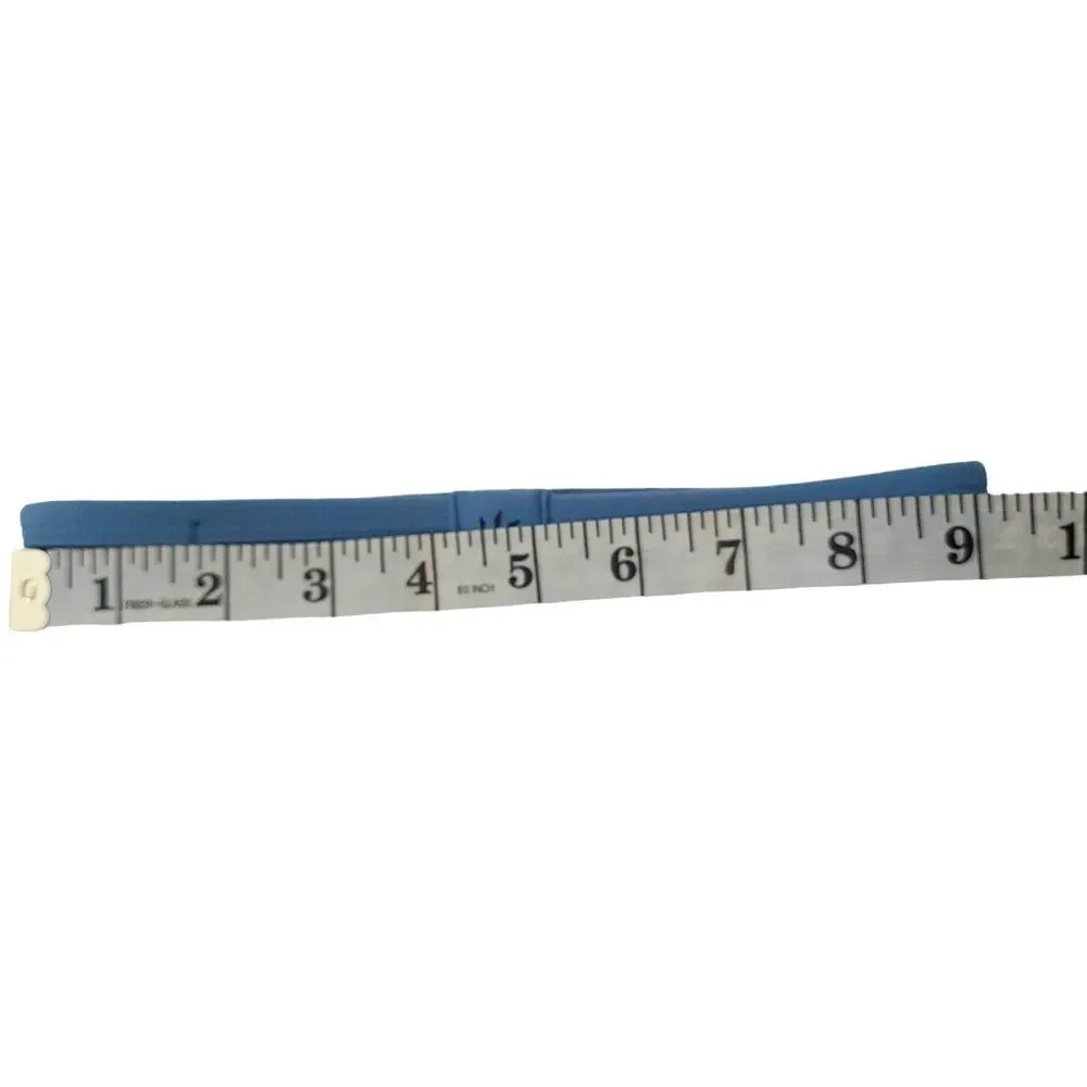 Athleta Girl Double Trouble Hair Headband One Size Blue Activewear